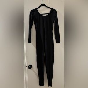 Capezio Long Sleeve Black Unitard Leotard - Large - Like new! - Balletcore